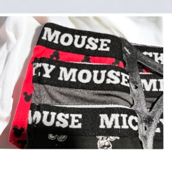 NWT - DISNEY MICKEY MOUSE 3 PACK HIPSTERS - SZ XL - Picture 4 of 9